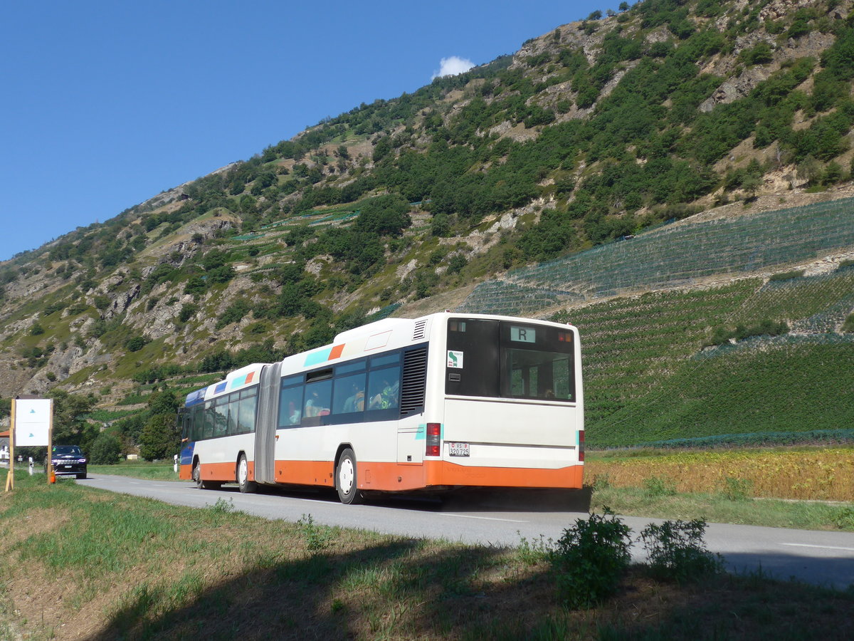 (196'042) - Ruffiner, Turtmann - VS 320'725 - Volvo (ex Globe-Limo, Gen�ve Nr. 354; ex TPG Gen�ve Nr. 354) am 19. August 2018 in Gampel, Open-Air