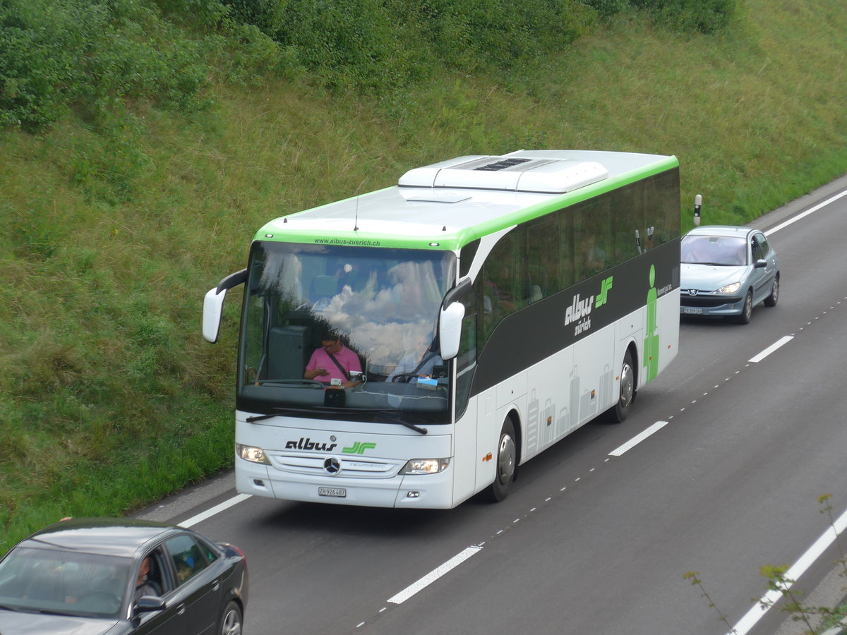 (196'093) - Albus, Z�rich - ZH 926'487 - Mercedes am 19. August 2018 in Frutigen, Umfahrungsstrasse