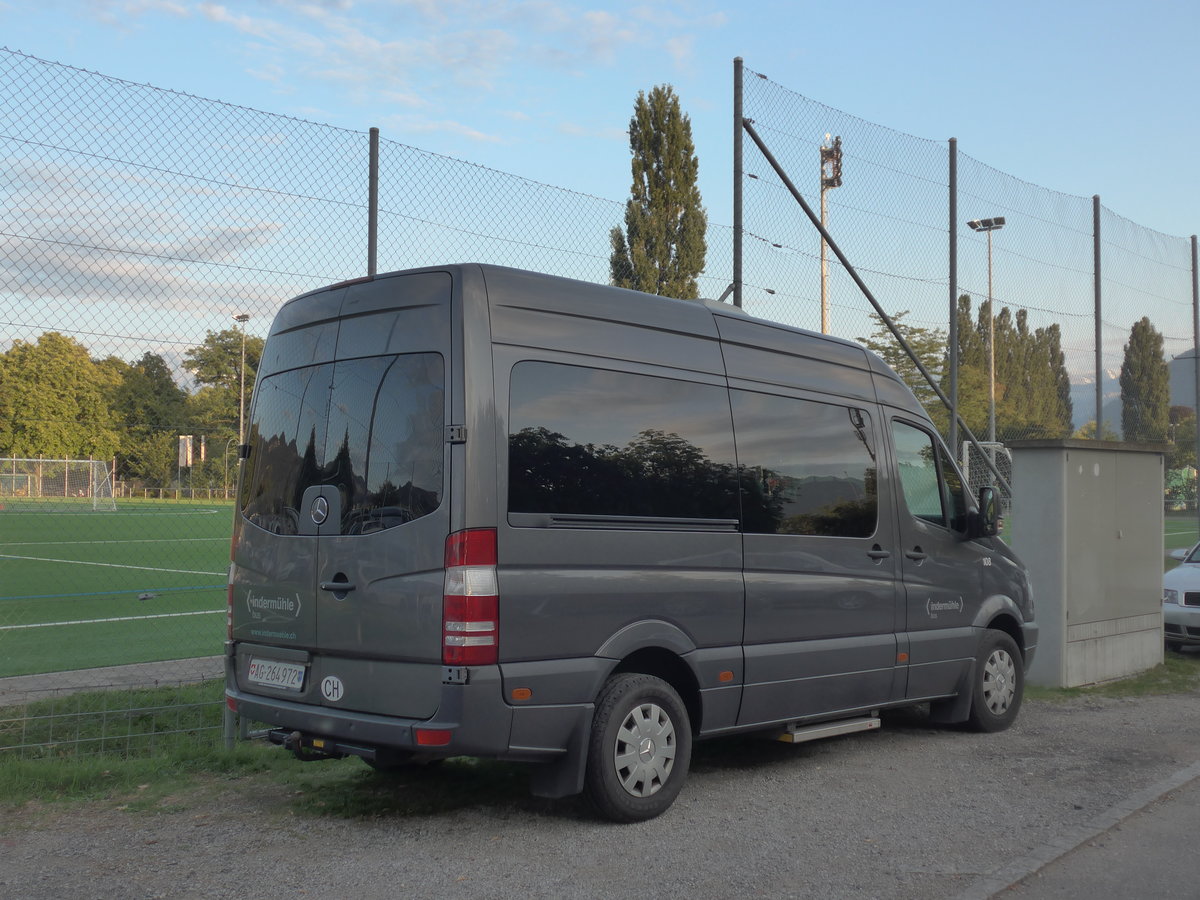 (196'220) - Inderm�hle, Rekingen - Nr. 108/AG 264'972 - Mercedes am 27. August 2018 in Thun, Lachen