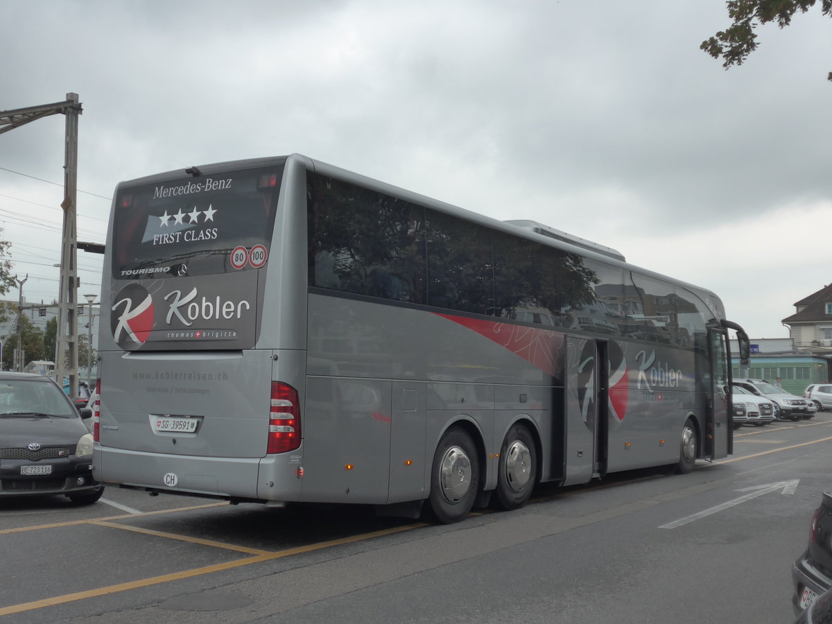 (196'236) - Kobler, R�thi - SG 39'591 - Mercedes am 31. August 2018 in Thun, CarTerminal
