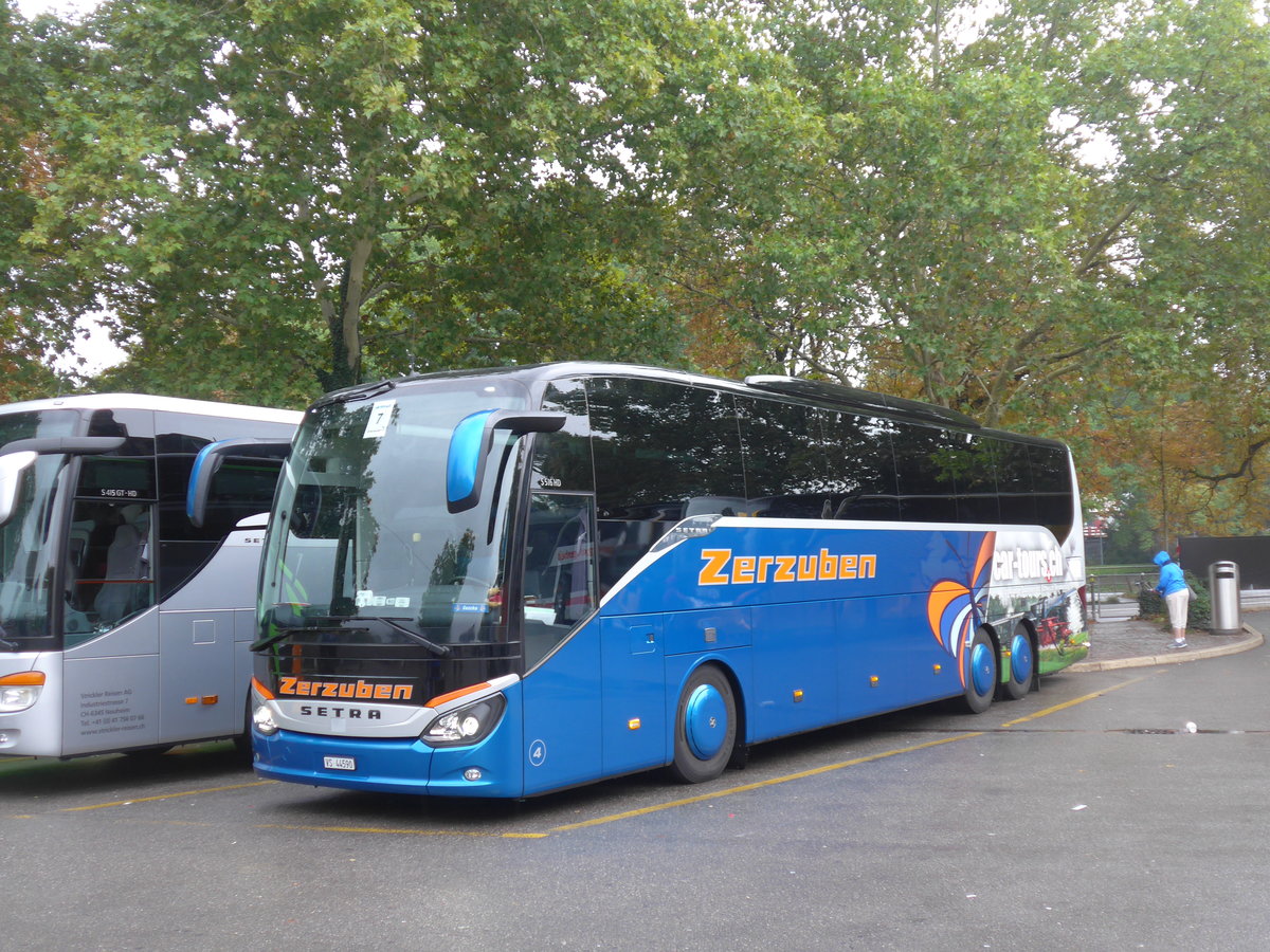 (196'237) - Zerzuben, Visp-Eyholz - Nr. 4/VS 44'590 - Setra am 1. September 2018 in Z�rich, Sihlquai