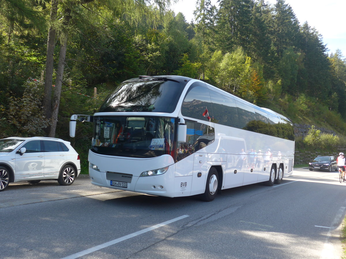 (196'804) - Aus Deutschland: BVB Hassloch - D�W-BV 510 - Neoplan am 11. September 2018 in Maurach, Seespitz