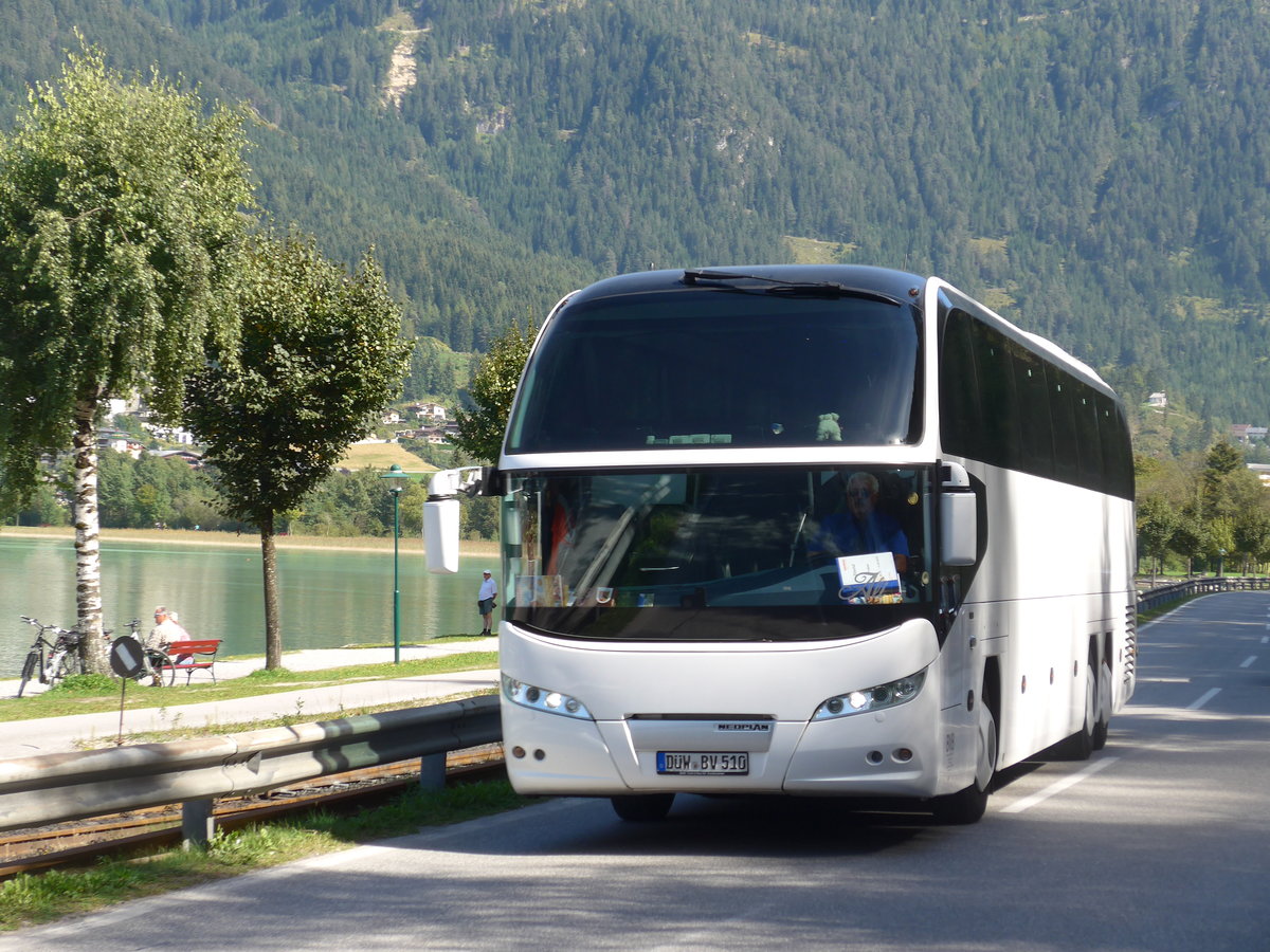 (196'811) - Aus Deutschland: BVB Hassloch - D�W-BV 510 - Neoplan am 11. September 2018 in Maurach, Seespitz