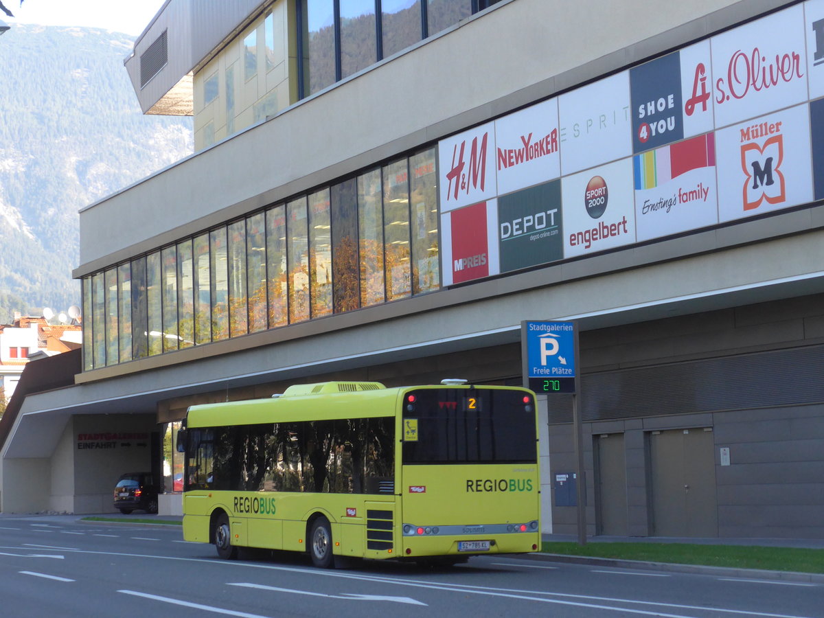 (196'894) - Ledermair, Schwaz - SZ 785 KL - Solaris am 12. September 2018 in Schwaz, Innsbrucker Strasse
