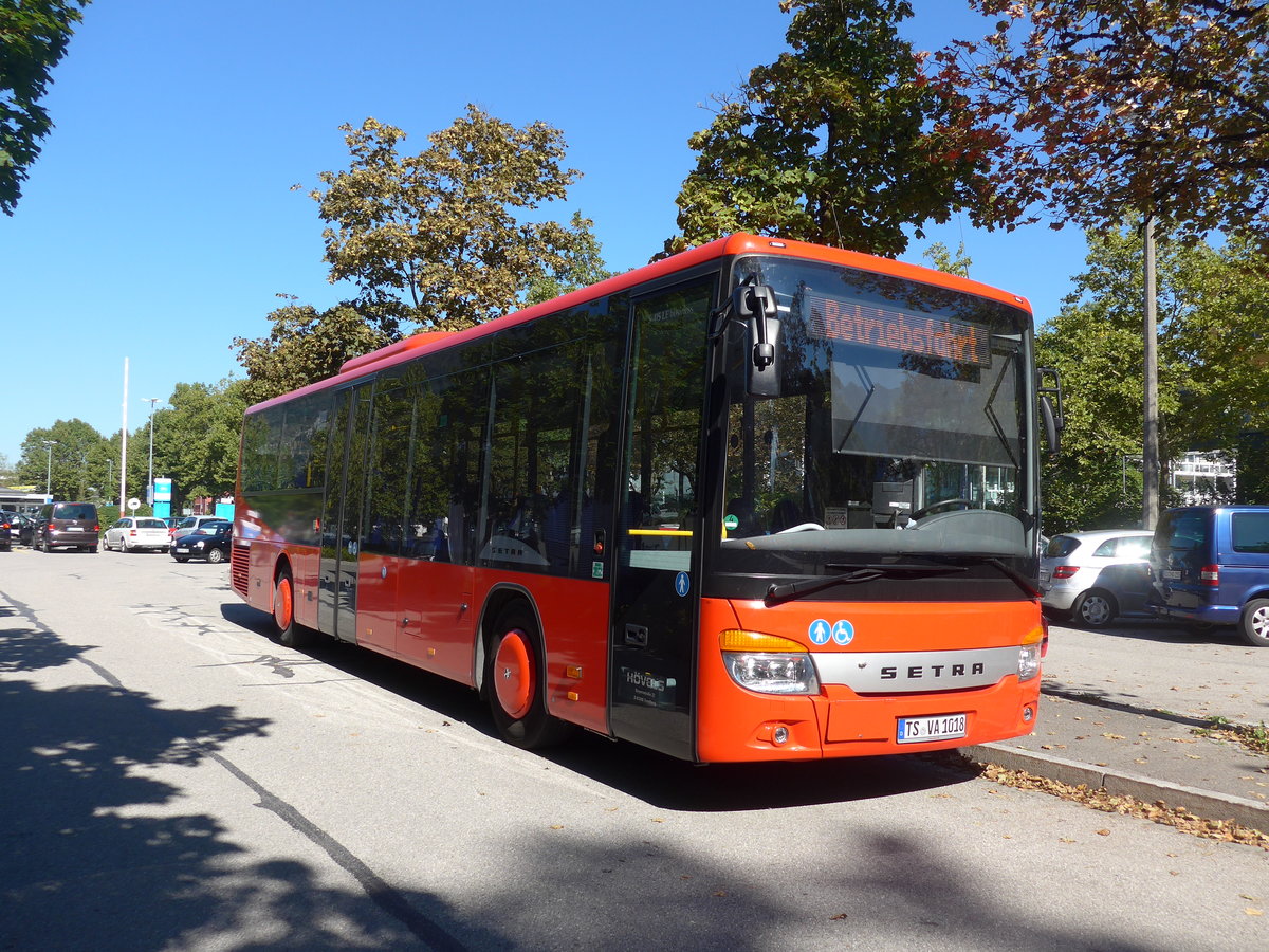 (196'969) - H�vels, Trostberg - TS-VA 1018 - Setra am 12. September 2018 beim Bahnhof Bad Reichenhall