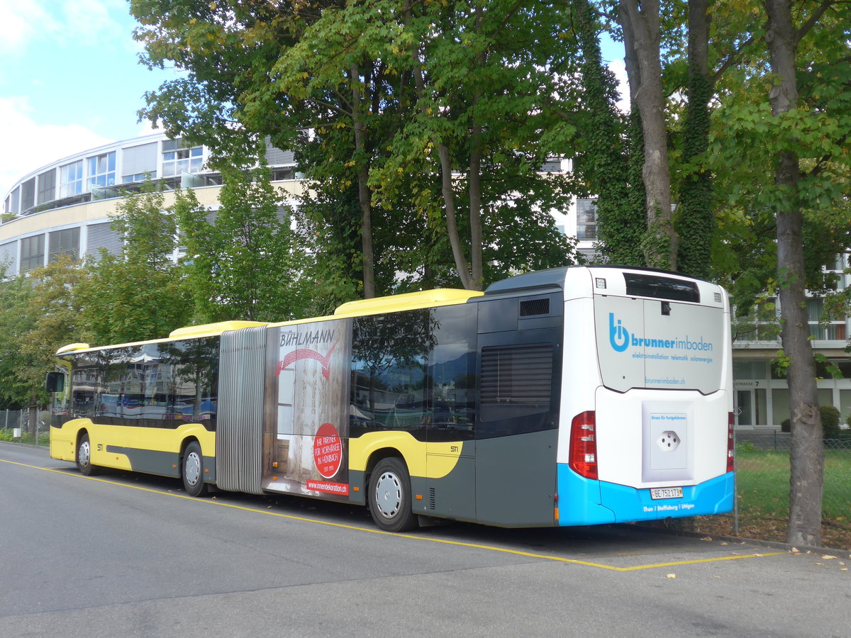 (197'918) - STI Thun - Nr. 173/BE 752'173 - Mercedes am 23. September 2018 bei der Schiffl�ndte Thun