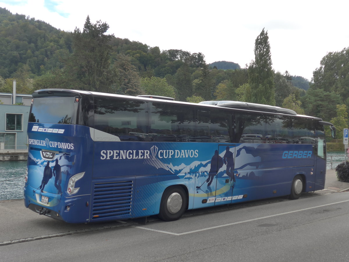 (197'961) - Gerber, Roggwil - BE 359'244 - VDL am 24. September 2018 bei der Schiffl�ndte Thun