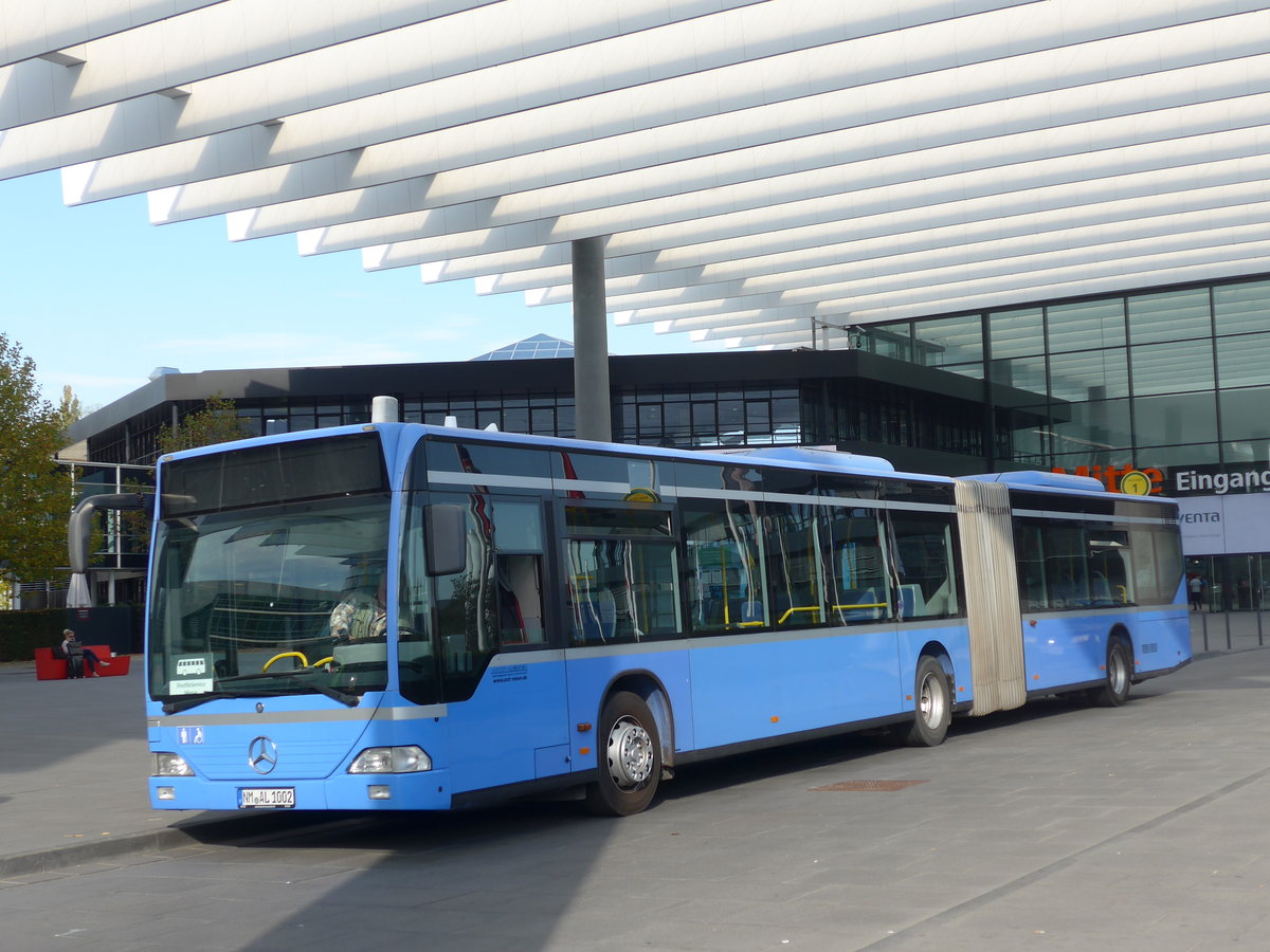 (198'341) - Arzt, Seligenporten - Nr. 33/NM-AL 1002 - Mercedes (ex MVG M�nchen) am 16. Oktober 2018 in N�rnberg, Messe