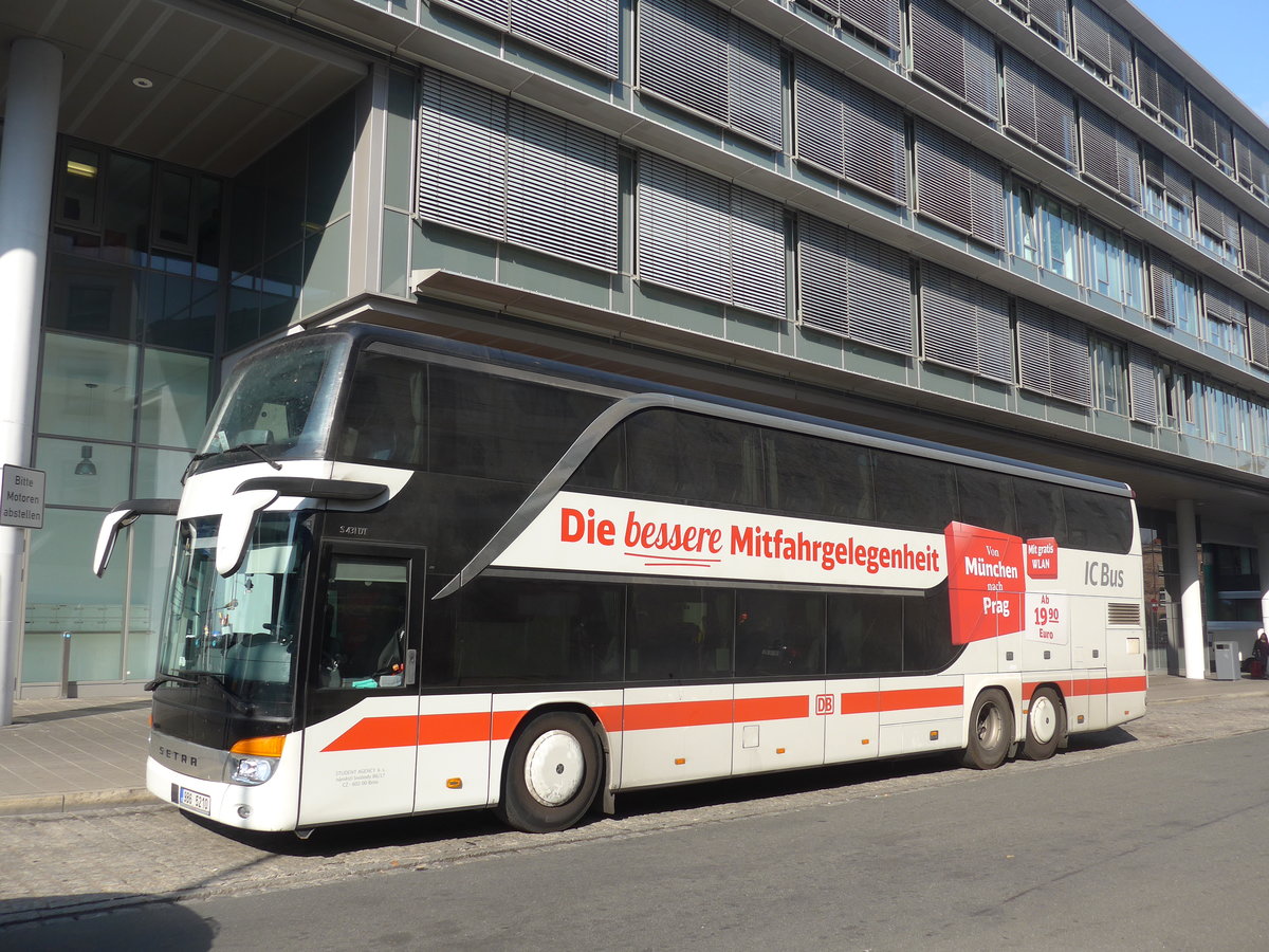 (198'369) - Aus Tschechien: Student Agency, Brno - 9B6 5210 - Setra am 17. Oktober 2018 in N�rnberg, Zentraler Busbahnhof