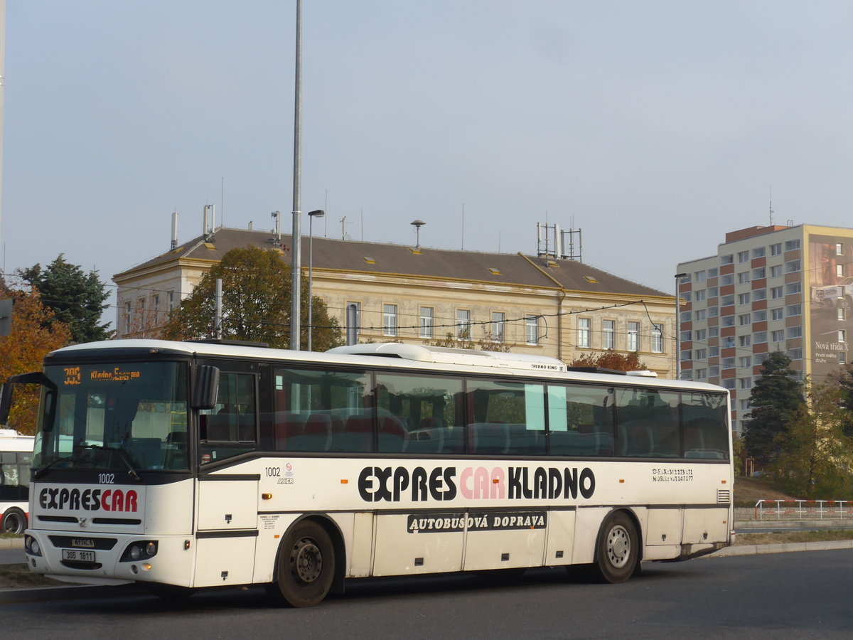 (198'525) - Exprescar, Kladno - Nr. 1002/3S5 1811 - Karosa am 19. Oktober 2018 in Praha, N�draz� Veleslav�n