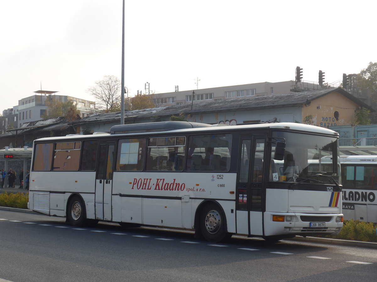(198'528) - POHL, Kladno - Nr. 1252/3SB 8879 - Karosa am 19. Oktober 2018 in Praha, N�draz� Veleslav�n