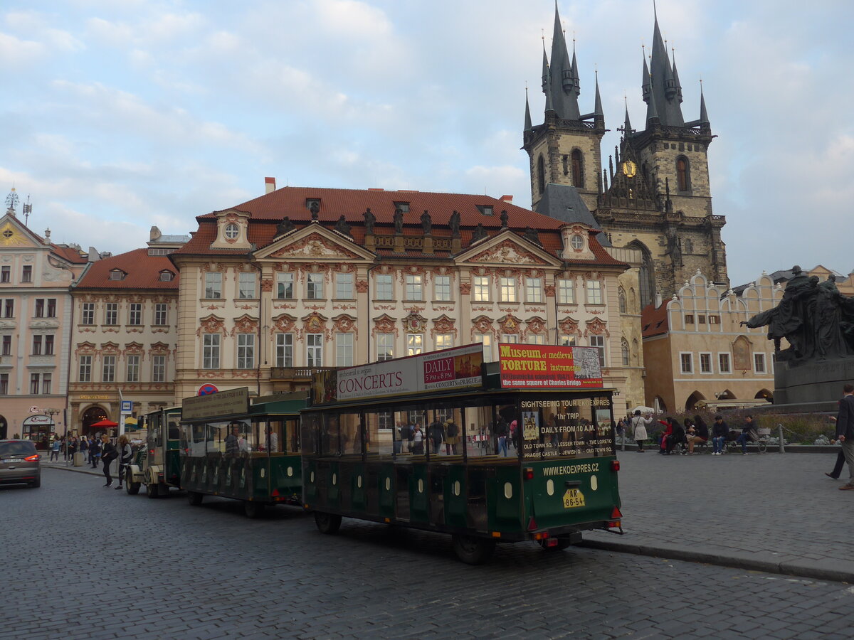 (198'751) - Ekoexpres, Praha - AK-86-54 - am 19. Oktober 2018 in Praha, Staromestsk� N�mesti