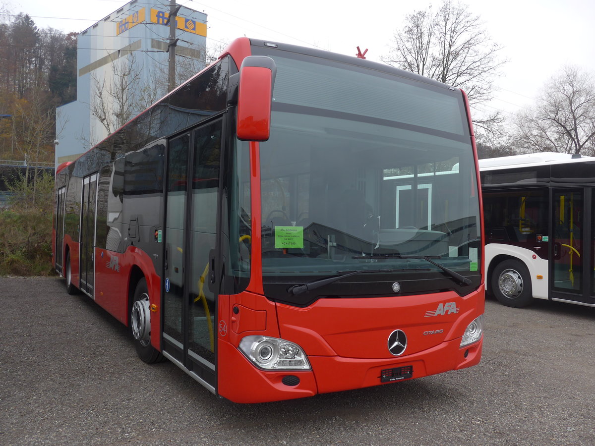 (199'404) - AFA Adelboden - Nr. 93* - Mercedes am 18. November 2018 in Kloten, EvoBus (* f�lschlicherweise mit Nr. 54 beschriftet!)