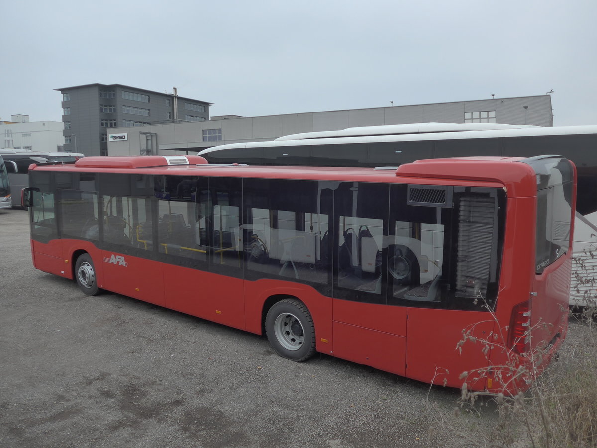 (199'416) - AFA Adelboden - Nr. 93* - Mercedes am 18. November 2018 in Kloten, EvoBus (* f�lschlicherweise mit Nr. 54 beschriftet!)