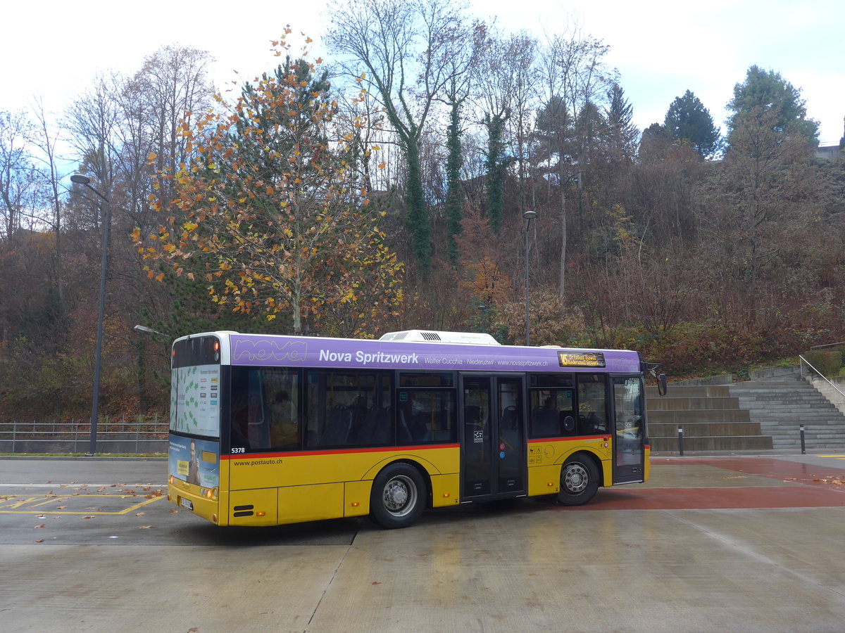 (199'535) - Schmidt, Oberb�ren - SG 304'021 - Solaris am 24. November 2018 beim Bahnhof Uzwil