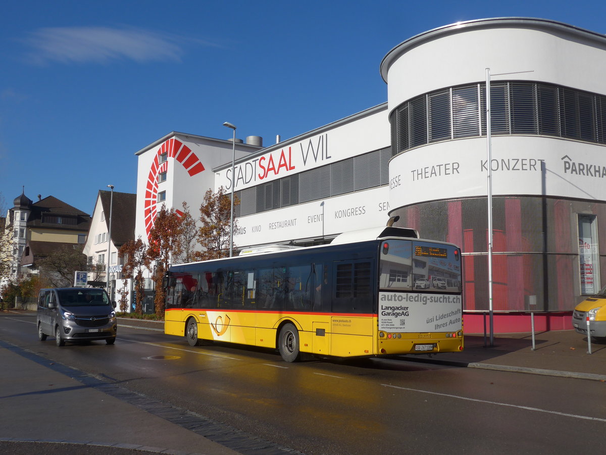 (199'538) - Schmidt, Oberb�ren - SG 267'108 - Solaris am 24. November 2018 beim Bahnhof Wil