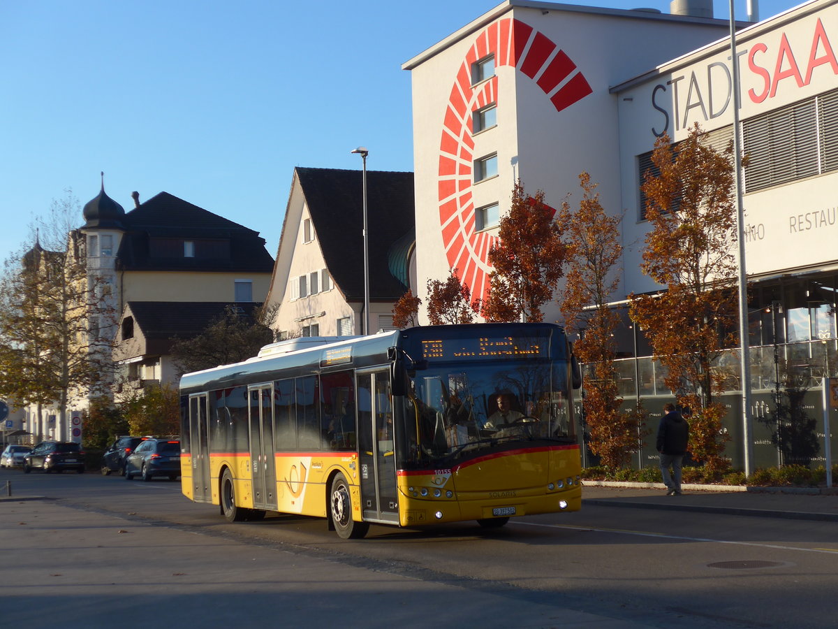 (199'551) - Schmidt, Oberb�ren - SG 397'502 - Solaris am 24. November 2018 beim Bahnhof Wil