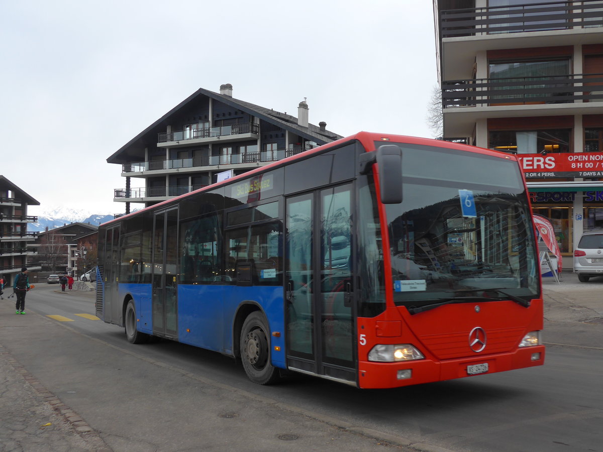 (200'354) - Lathion, Sion - Nr. 5/VS 24'726 - Mercedes (ex Chrisma, St. Moritz Nr. 1) am 30. Dezember 2018 in Haute-Nendaz, T�l�cabine