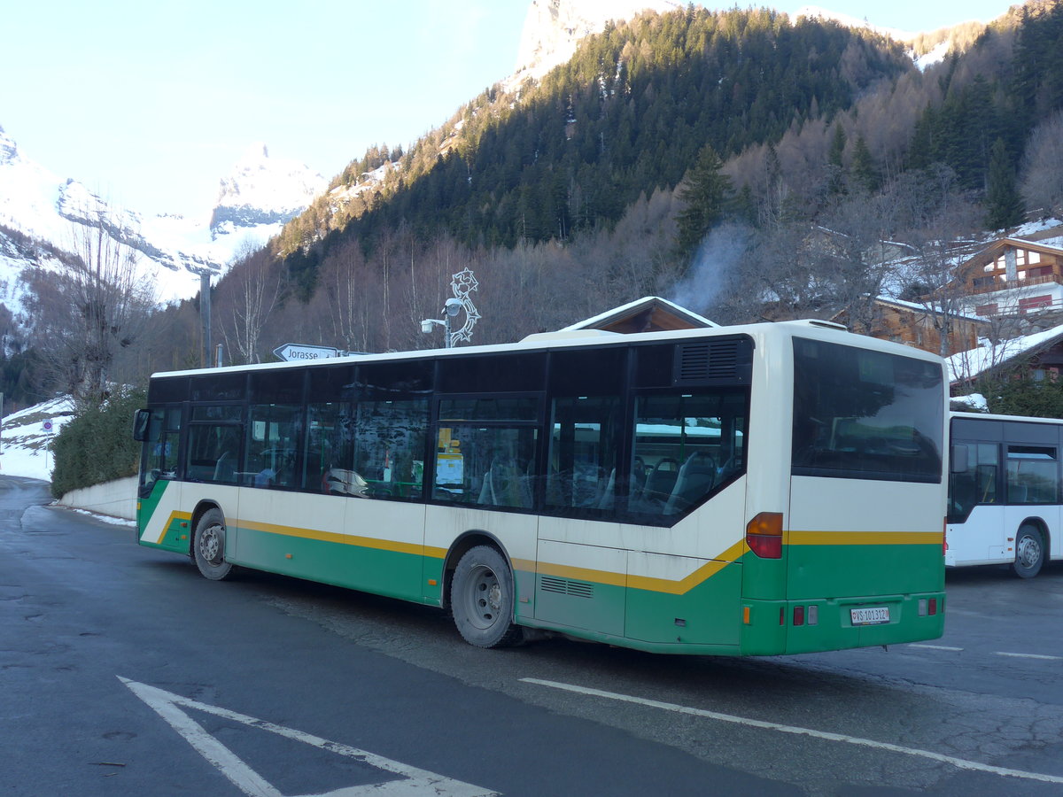 (200'410) - Buchard, Leytron - Nr. 69/VS 101'312 - Mercedes (ex MBC Morges Nr. 69) am 30. Dezember 2018 in Ovronnaz, La Crois�e