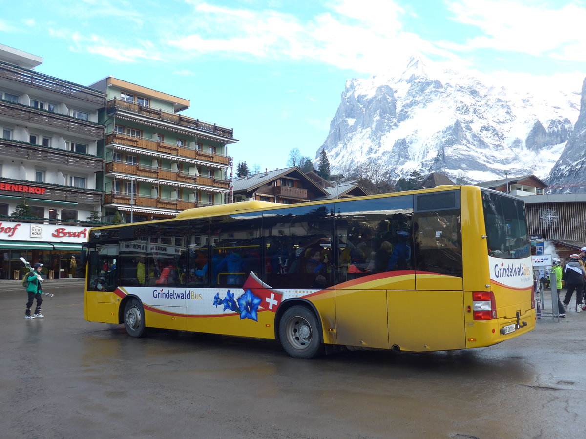 (200'489) - AVG Grindelwald - Nr. 11/BE 261'865 - MAN/G�ppel am 1. Januar 2019 beim Bahnhof Grindelwald