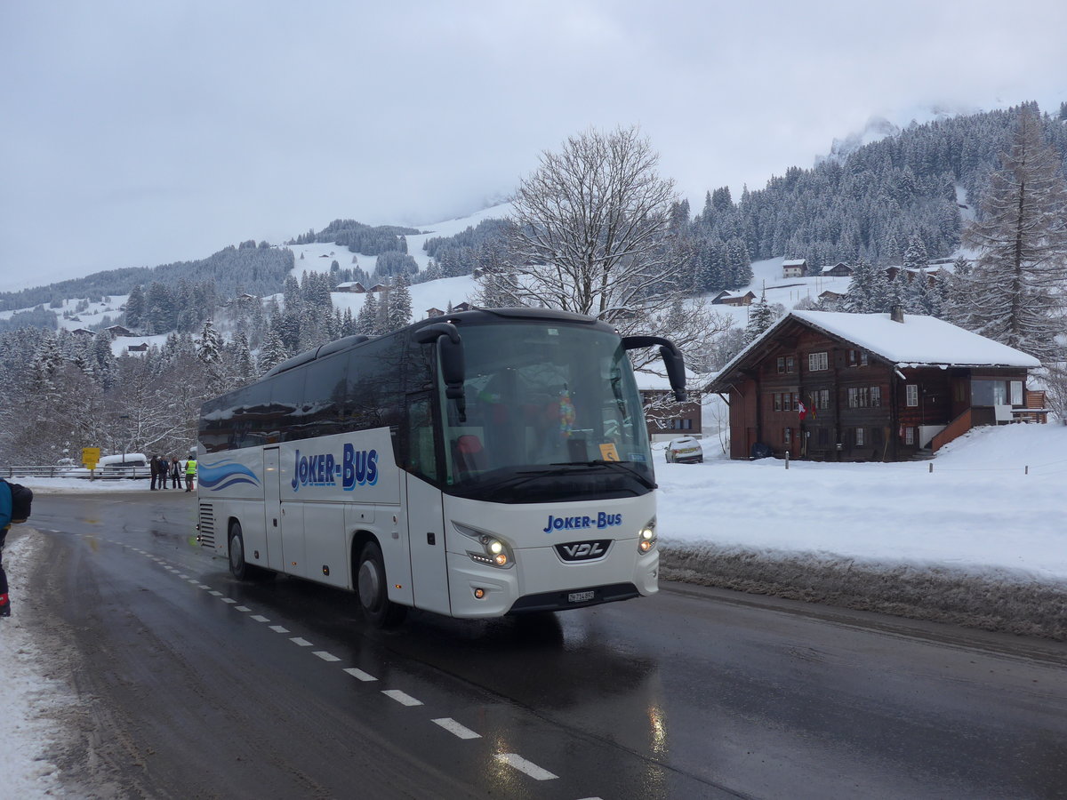 (200'780) - Joker-Bus, Z�rich - ZH 714'892 - VDL am 12. Januar 2019 in Adelboden, Oey