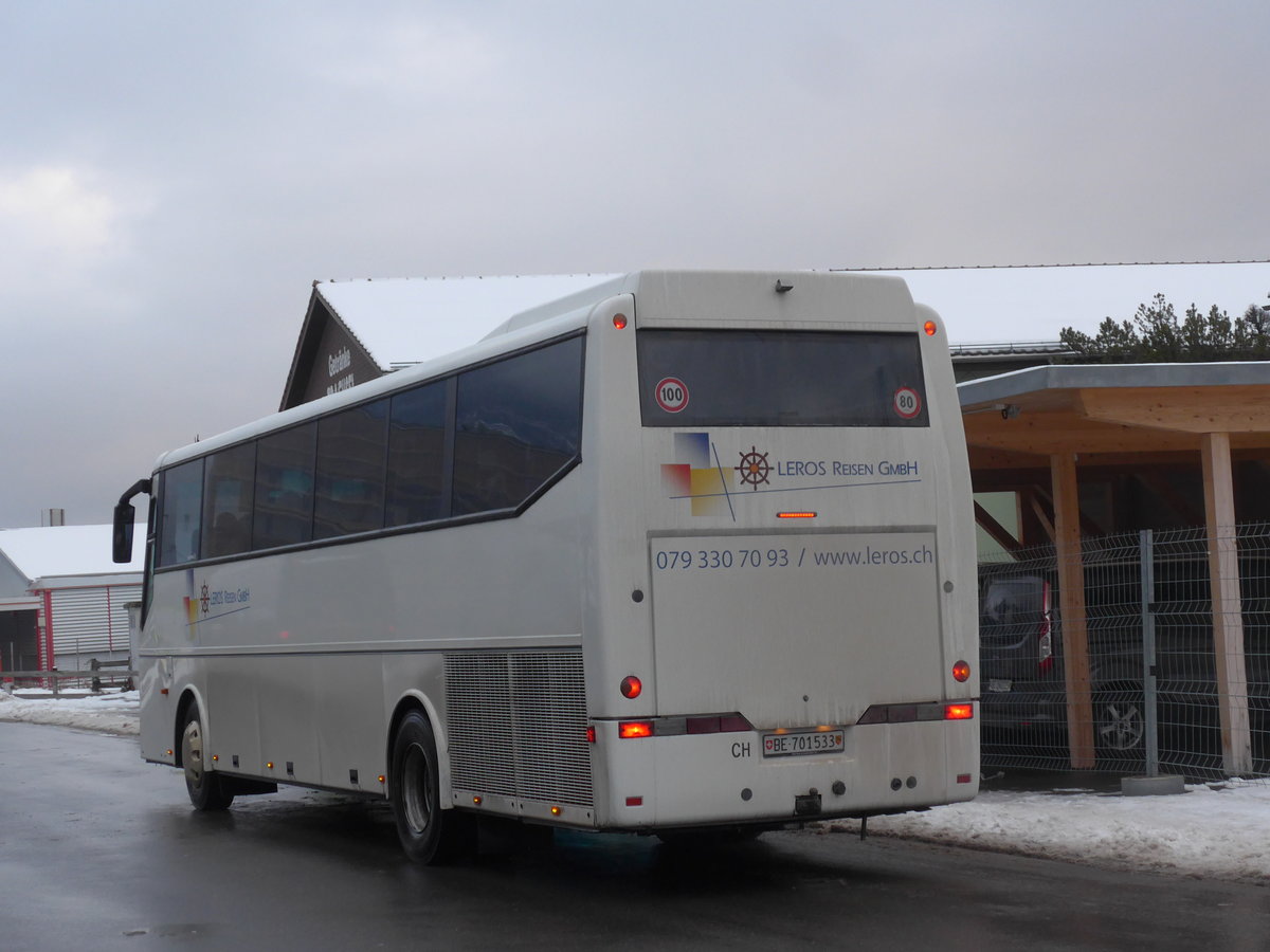 (201'001) - L�thi, Walkringen - BE 701'533 - Bova am 12. Januar 2019 beim Bahnhof Frutigen