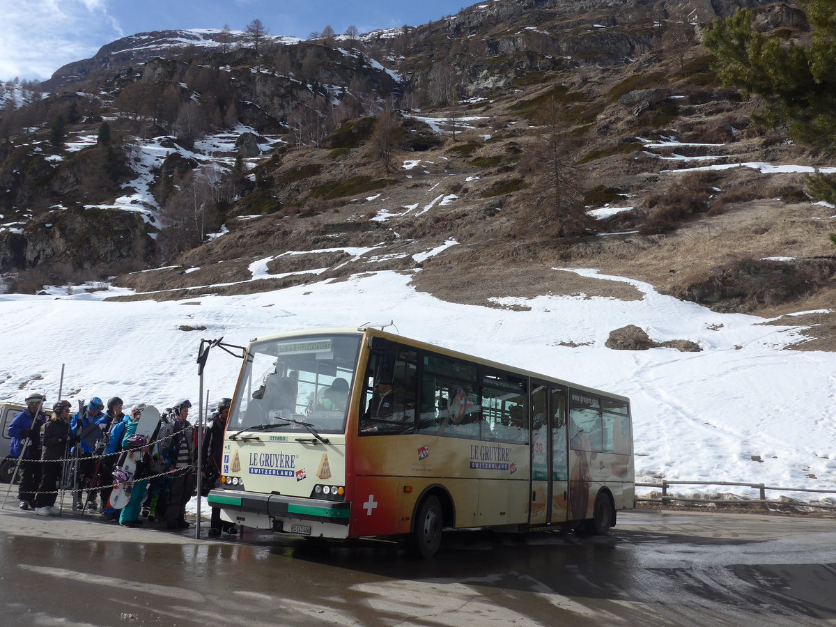 (201'870) - OBZ Zermatt - Nr. 8/VS 143'406 - Stimbo am 3. M�rz 2019 in Zermatt, Matterhorn glacier paradise