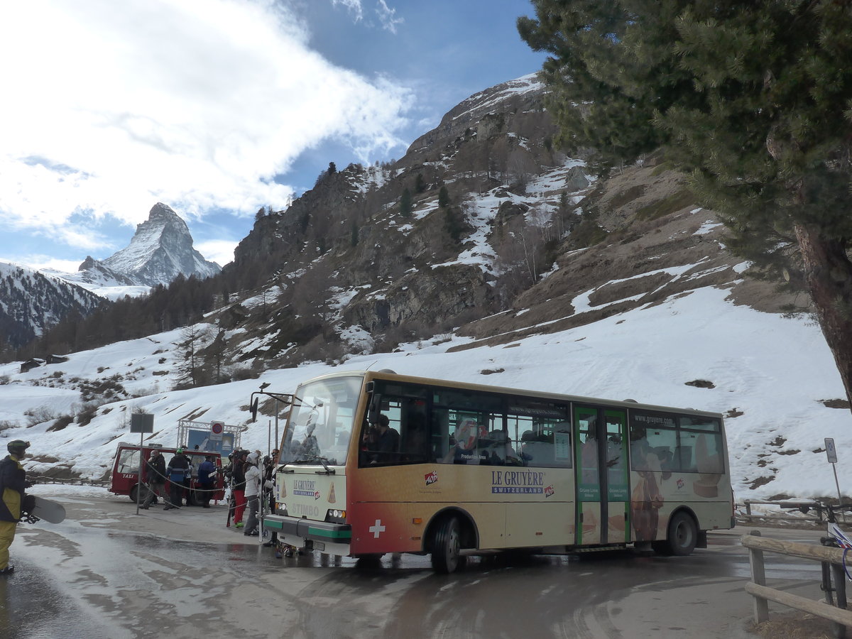 (201'873) - OBZ Zermatt - Nr. 9/VS 143'405 - Stimbo am 3. M�rz 2019 in Zermatt, Matterhorn glacier paradise