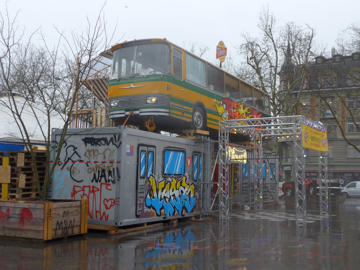 (201'935) - Outlawz, Bern - Nr. 6 - Neoplan (ex Privat in Linden; ex AvH Heimenschwand Nr. 6) am 4. M�rz 2019 in Bern, Sch�tzenmatte