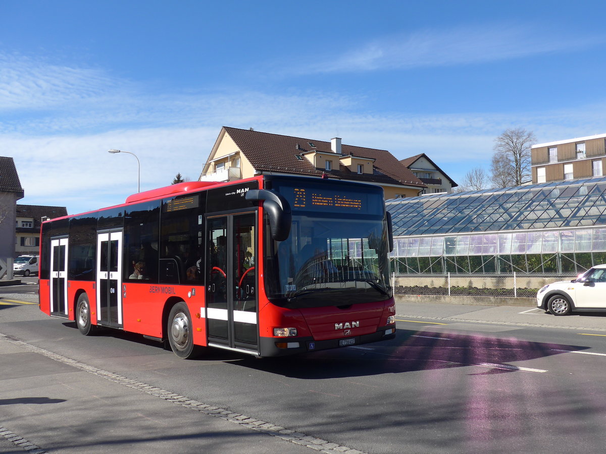 (202'325) - Bernmobil, Bern - Nr. 417/BE 716'417 - MAN am 12. M�rz 2019 in K�niz, Weiermatt