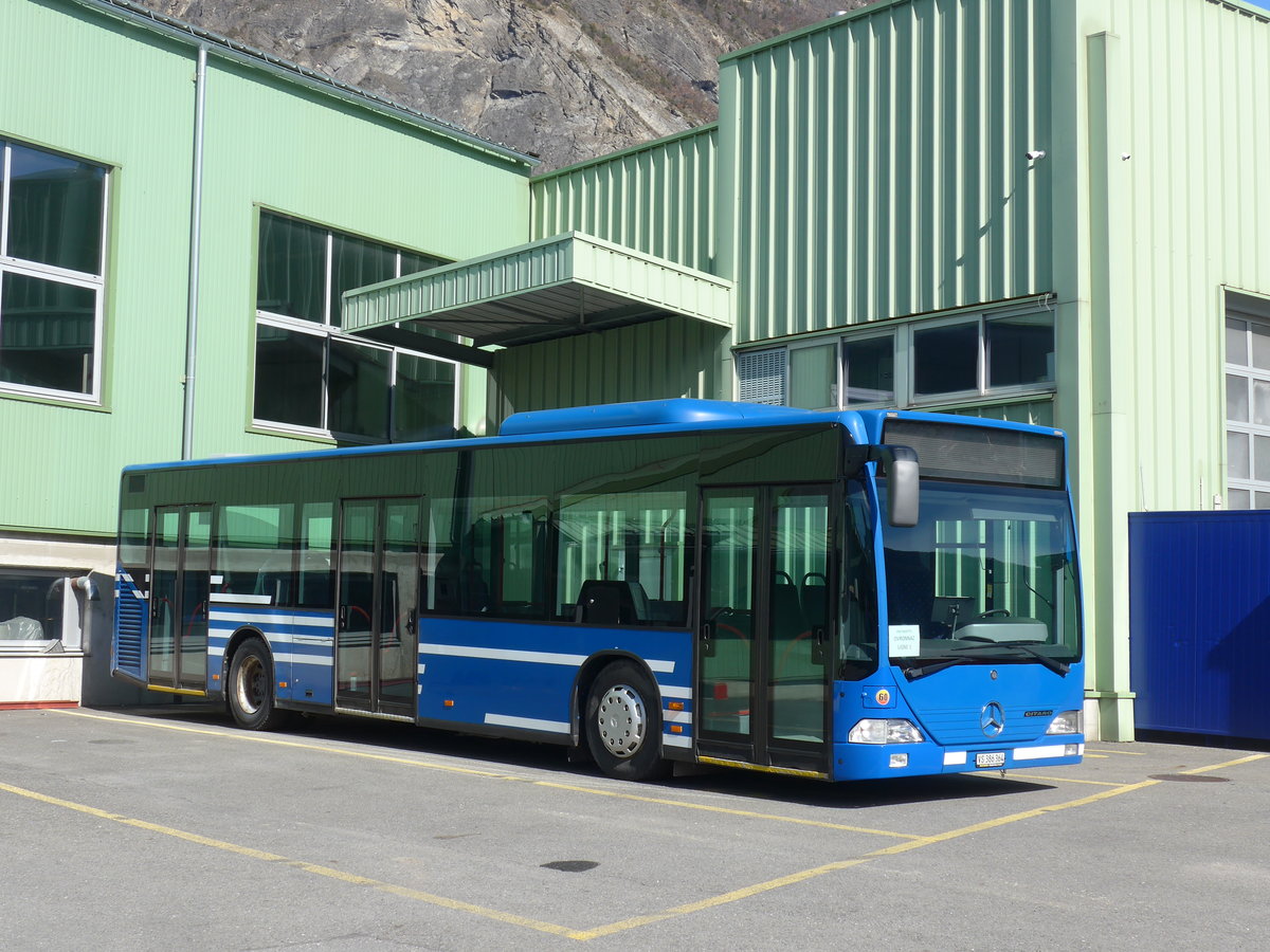 (202'386) - Buchard, Leytron - Nr. 60/VS 386'364 - Mercedes (ex AFA Adelboden Nr. 91; ex AFA Adelboden Nr. 2) am 16. M�rz 2019 in Leytron, Garage