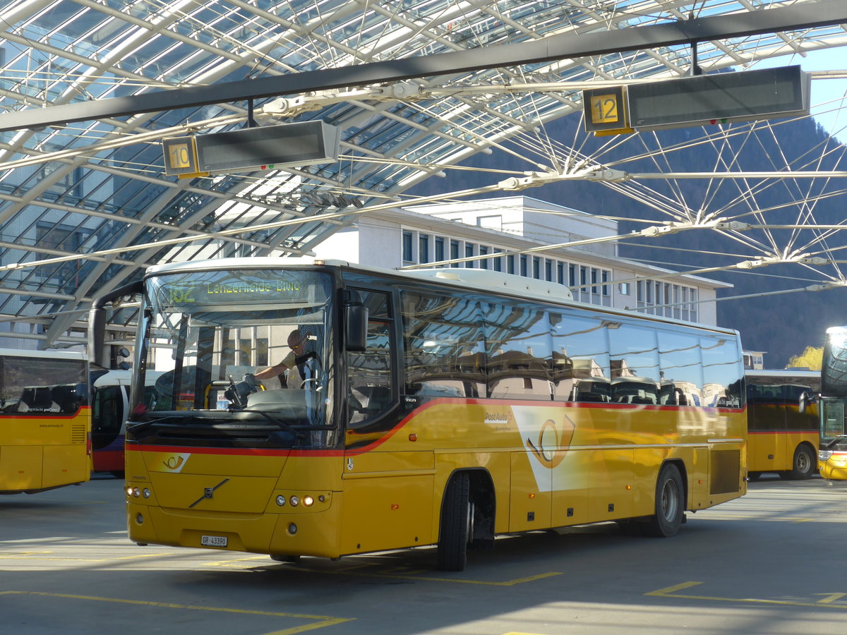 (202'592) - Demarmels, Salouf - GR 43'390 - Volvo (ex PostAuto Graub�nden) am 20. M�rz 2019 in Chur, Postautostation