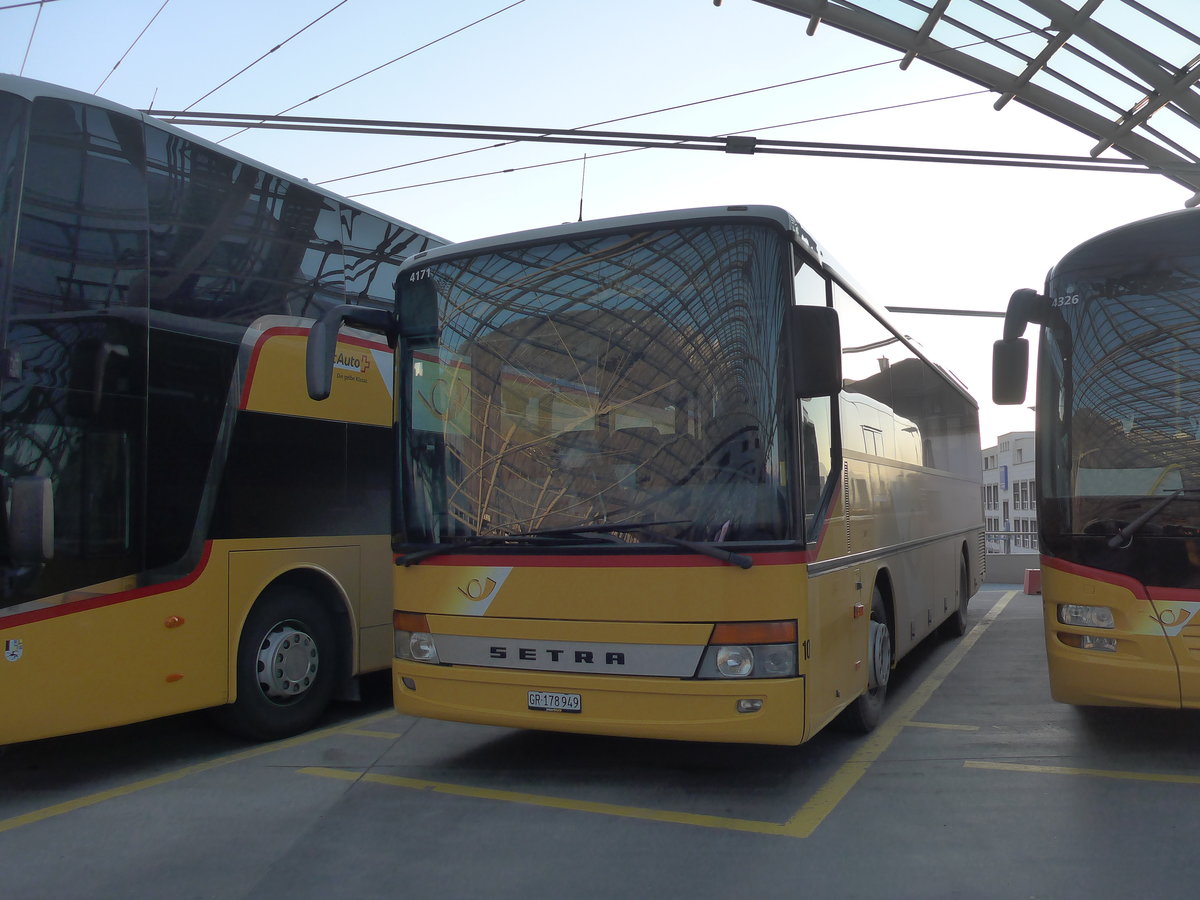 (202'660) - PostAuto Graub�nden (Thepra 10) - GR 178'949 - Setra am 20. M�rz 2019 in Chur, Postautostation