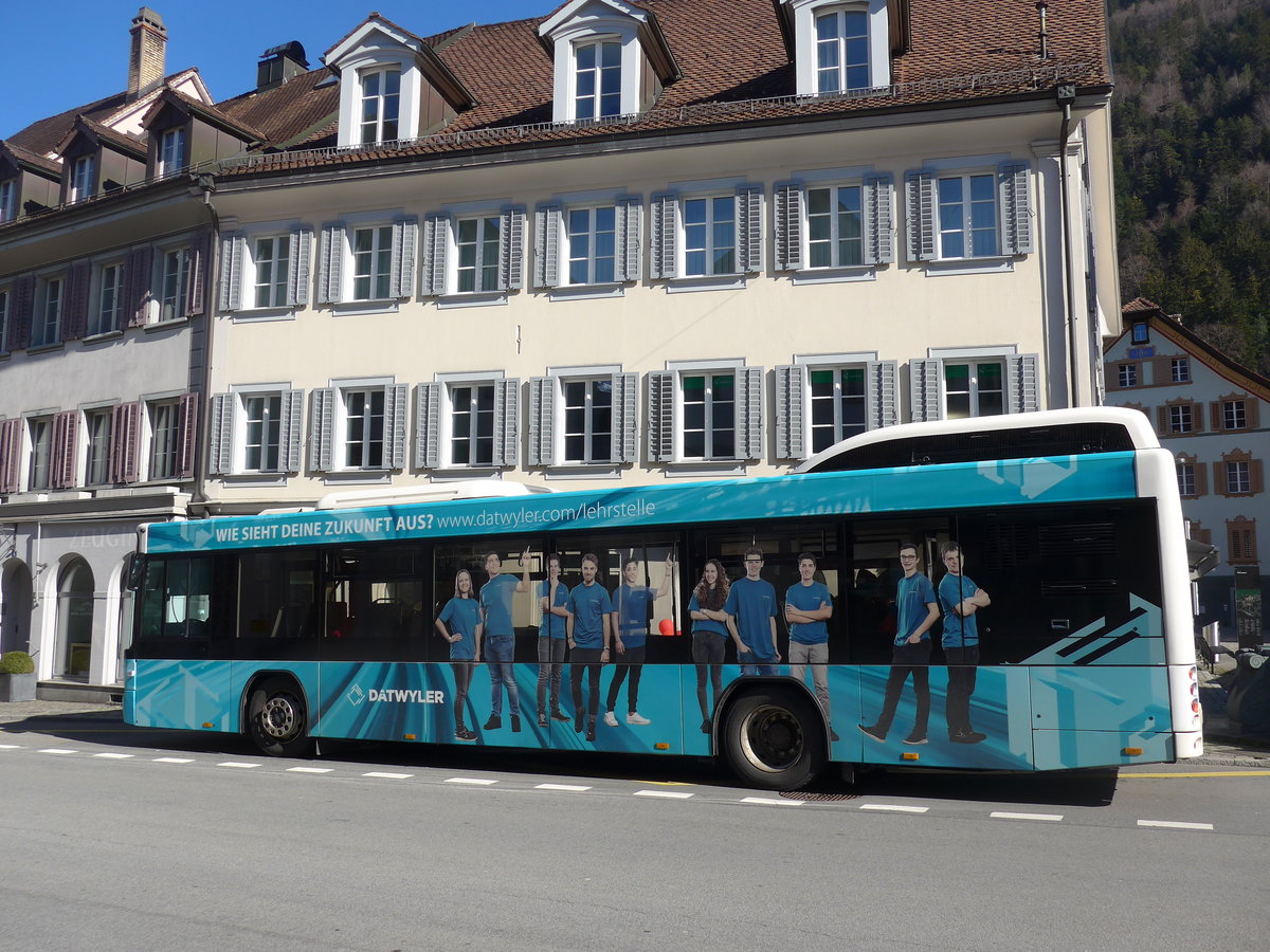 (202'798) - AAGU Altdorf - Nr. 2/UR 9442 - Hess am 22. M�rz 2019 in Altdorf, Telldenkmal