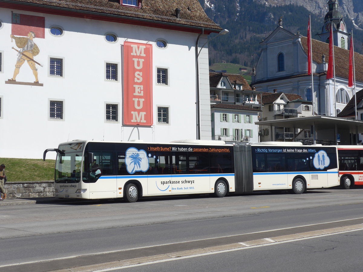 (202'840) - AAGS Schwyz - Nr. 34/SZ 53'434 - Mercedes am 22. M�rz 2019 in Schwyz, Post