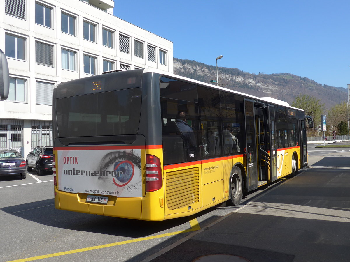 (203'297) - Thepra, Stans - Nr. 31/NW 348 - Mercedes am 30. M�rz 2019 beim Bahnhof Stans