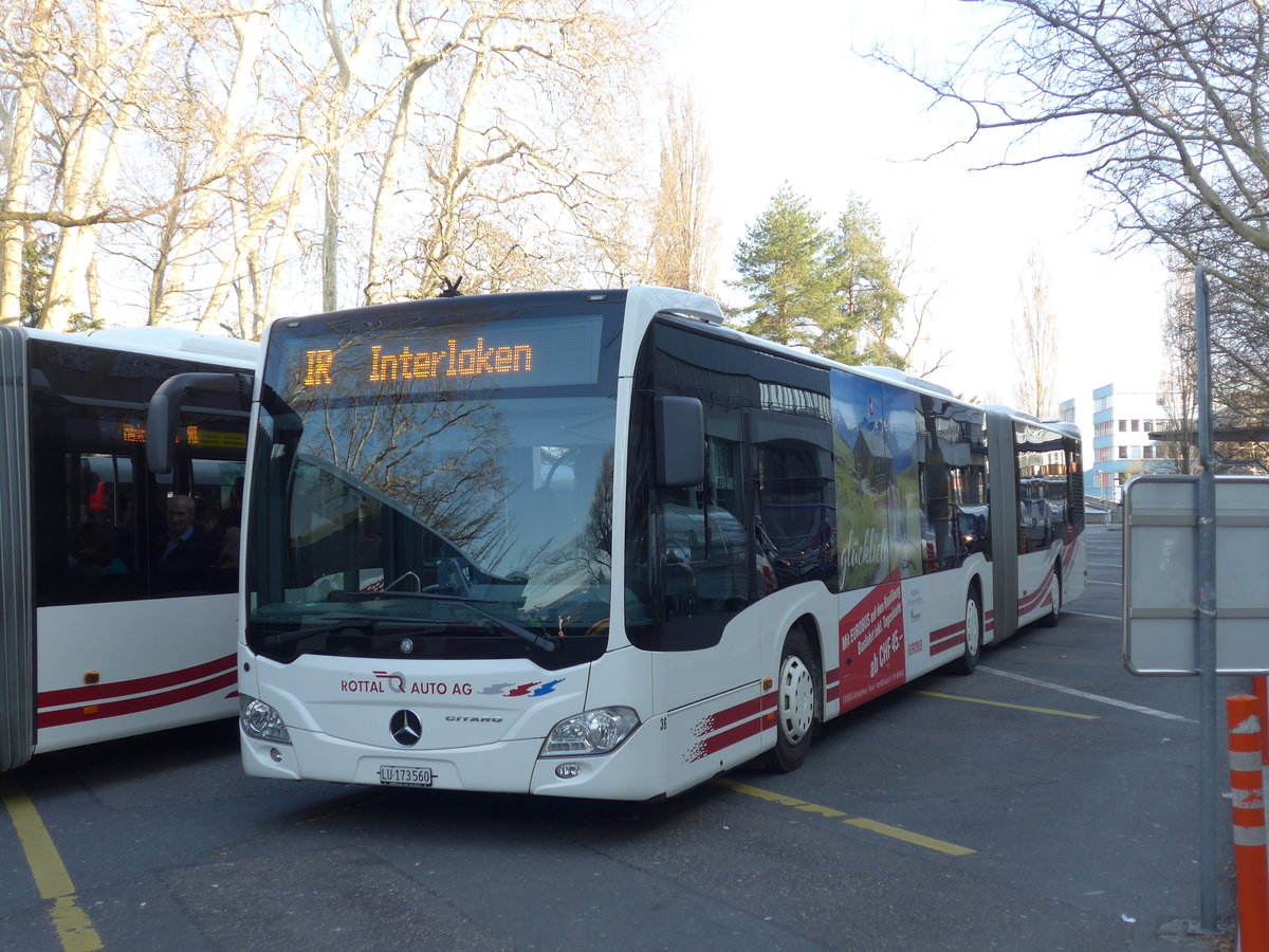 (203'401) - ARAG Ruswil - Nr. 36/LU 173'560 - Mercedes am 30. M�rz 2019 in Luzern, Inseli-P