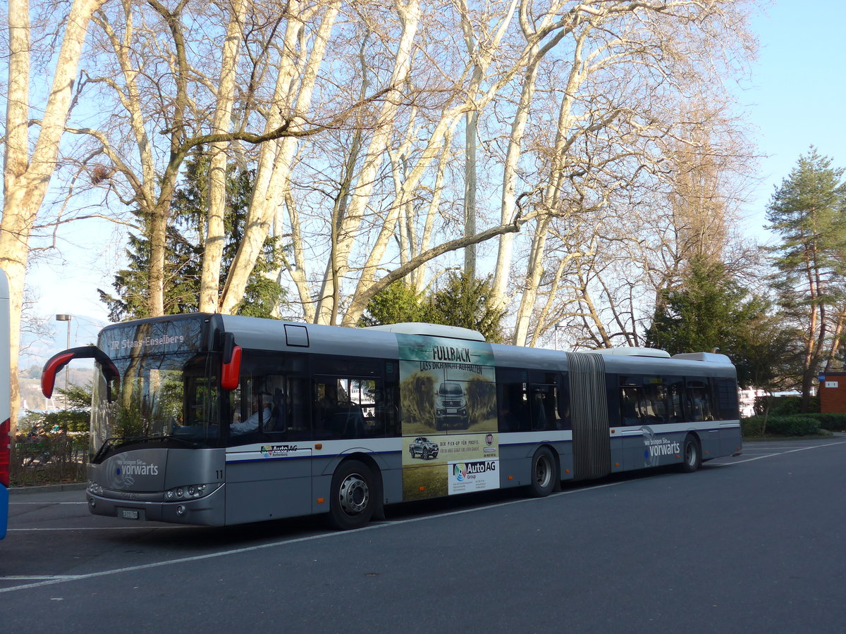(203'403) - AAGR Rothenburg - Nr. 11/LU 233'709 - Solaris am 30. M�rz 2019 in Luzern, Inseli-P
