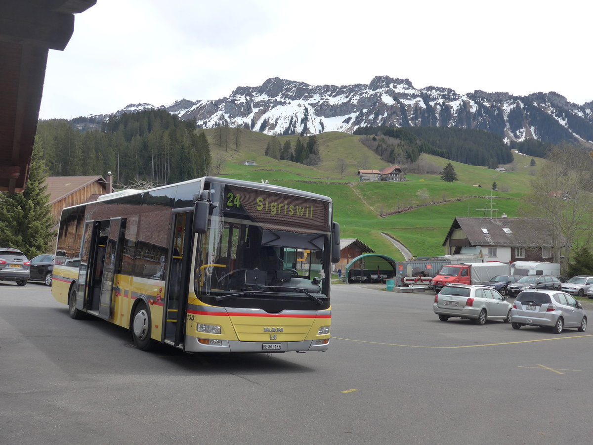 (203'858) - STI Thun - Nr. 133/BE 801'133 - MAN/G�ppel am 21. April 2019 in Schwanden, S�ge