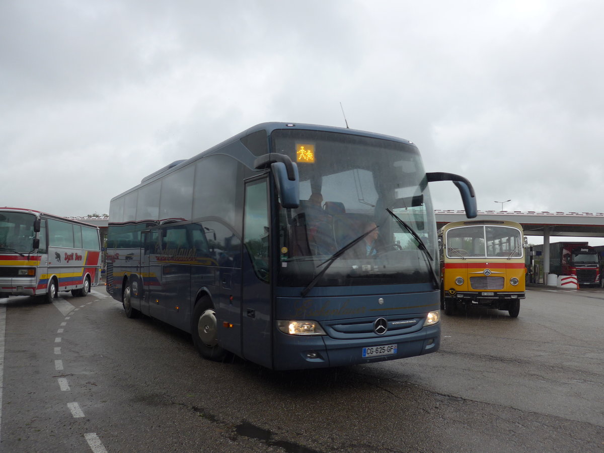 (203'931) - Eschenlauer, Illkirch - CG 625 GF - Mercedes am 26. April 2019 in Orschwiller, Rastst�tte