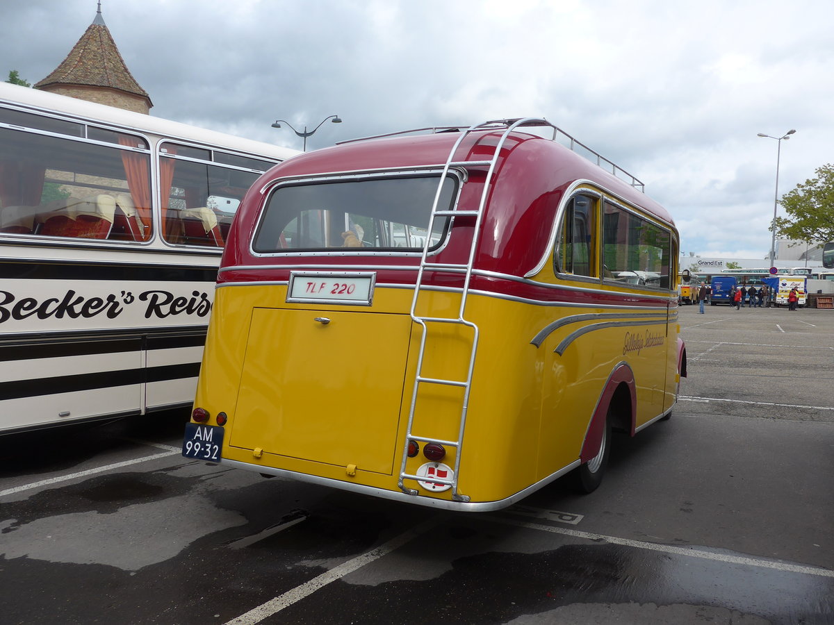 (204'027) - Aus Holland: Spierings, Rijkevoort - AM-99-32 - Opel/Andreasen (ex S�rensen, DK-Gilleleje) am 26. April 2019 in Haguenau, Parkplatz