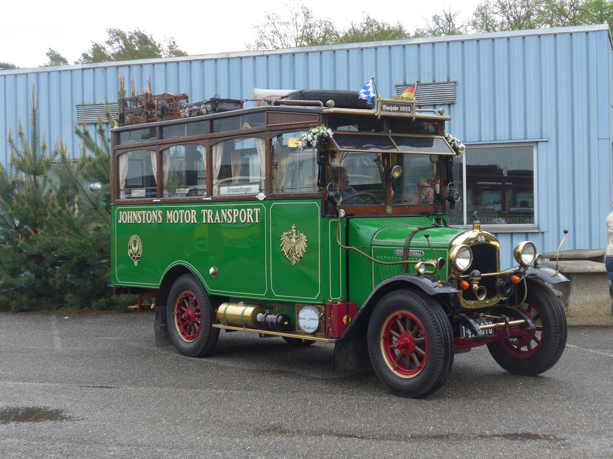 (204'368) - Aus Deutschland: Gross, N�rdlingen - DON 0754 - International (ex Johnston, GB-Richmond) am 27. April 2019 in Wissembourg, AAF-Museum