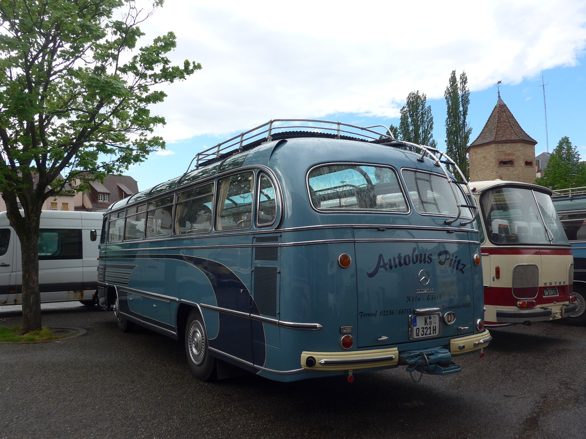 (204'415) - Aus Deutschland: P�tz, K�ln - K-Q 321H - Mercedes am 27. April 2019 in Haguenau, Parkplatz