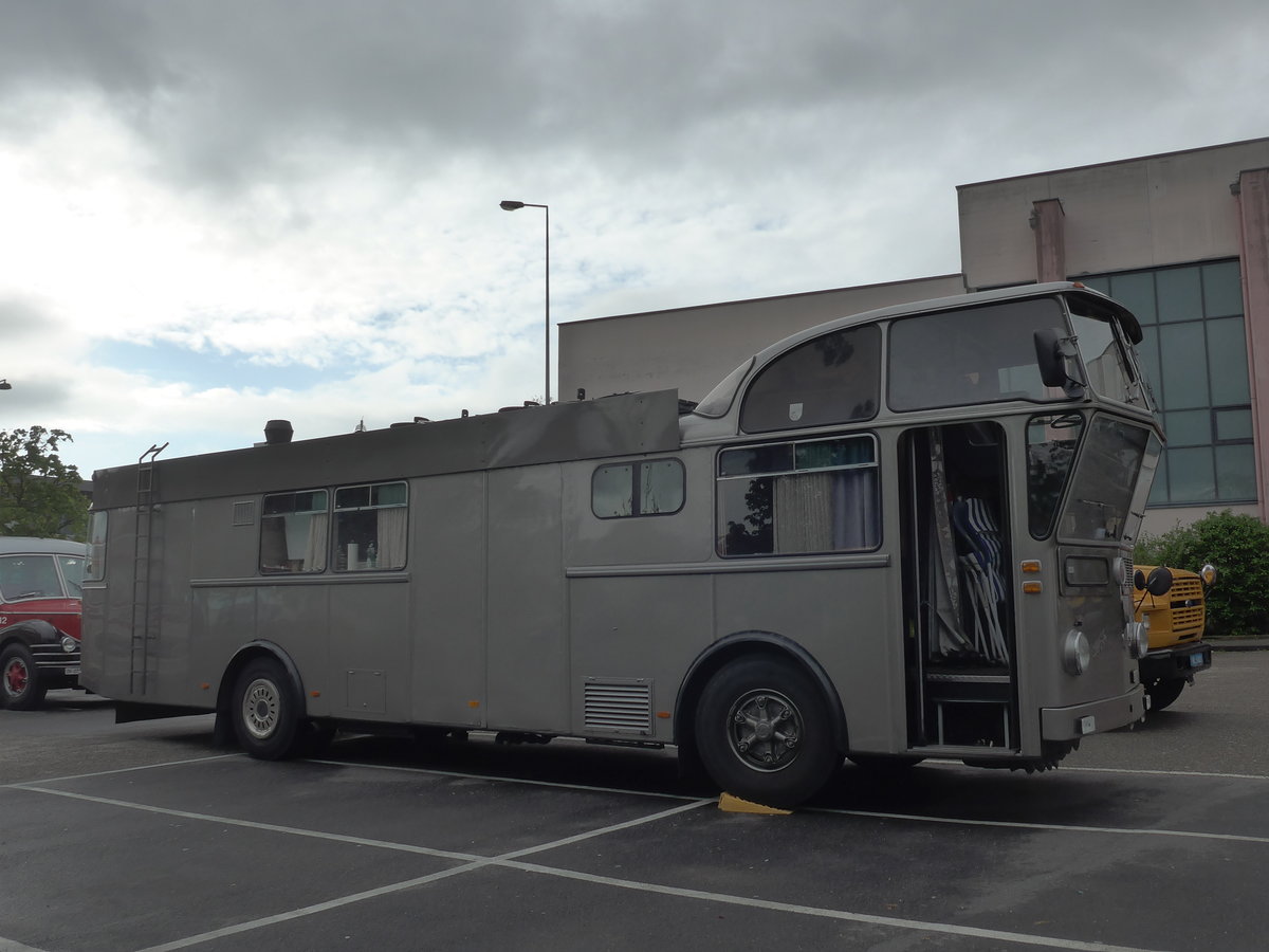 (204'487) - Aus der Schweiz: Schneider, Schmerikon - SG 13'934 - FBW/T�scher Hochlenker (ex Basler, Hofstetten; ex VBZ Z�rich Nr. 244) am 28. April 2019 in Haguenau, Parkplatz
