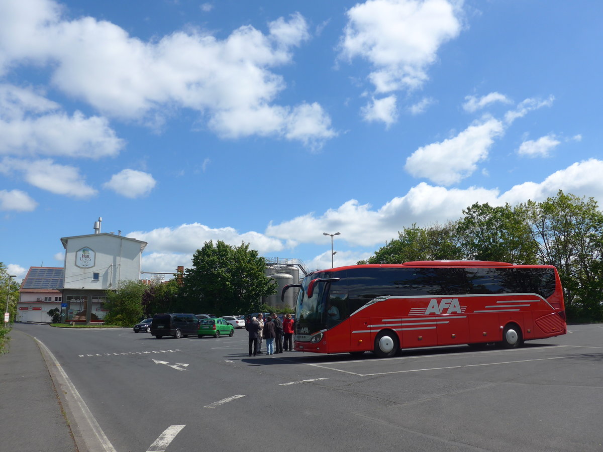 (204'982) - Aus der Schweiz: AFA Adelboden - Nr. 15/BE 26'702 - Setra am 12. Mai 2019 in Baunatal, H�tt-Brauerei
