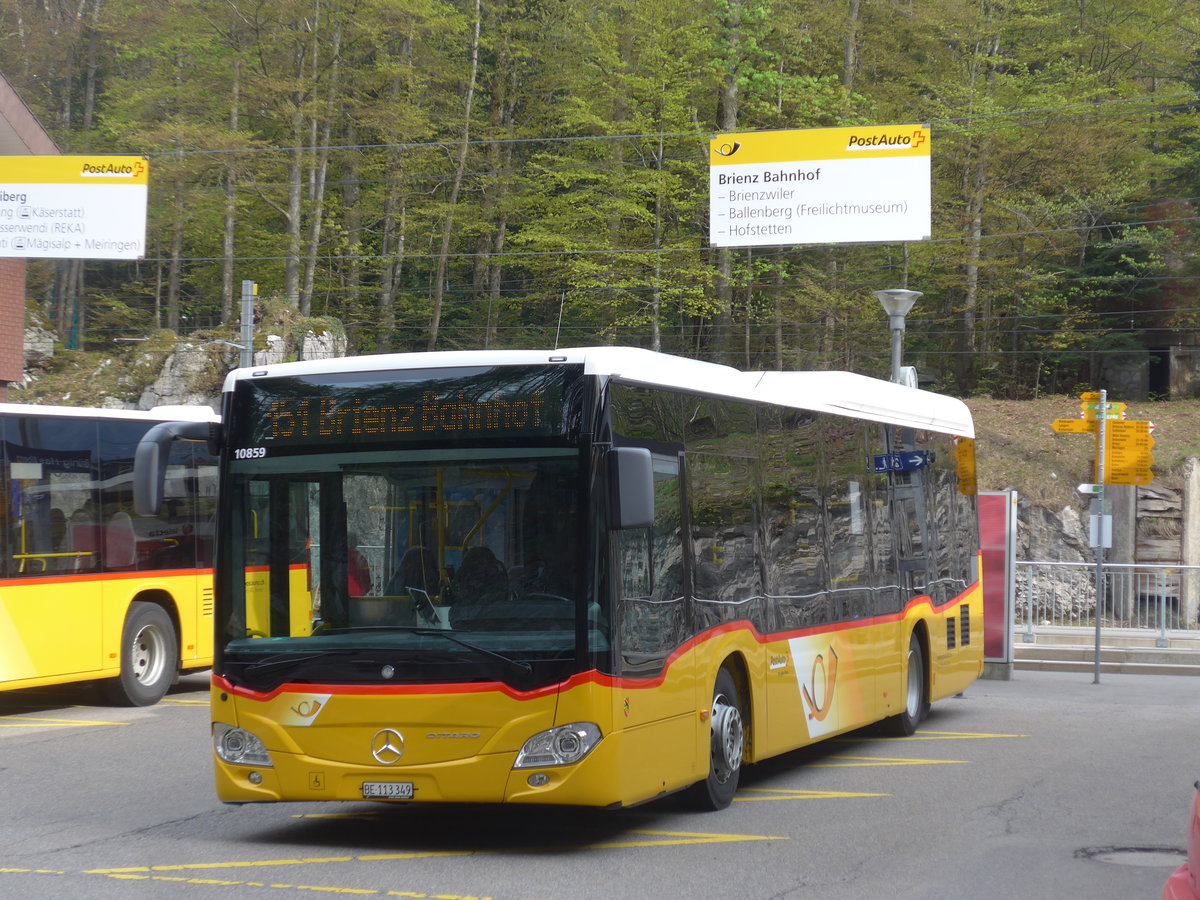 (205'282) - Fl�ck, Brienz - Nr. 5/BE 113'349 - Mercedes am 18. Mai 2019 auf dem Br�nigpass