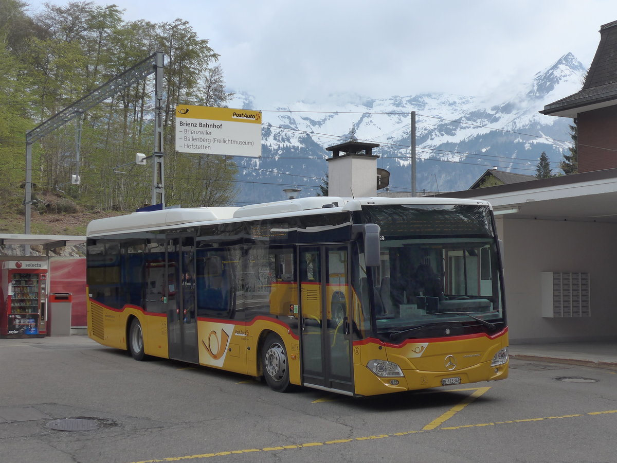(205'285) - Fl�ck, Brienz - Nr. 5/BE 113'349 - Mercedes am 18. M�rz 2019 auf dem Br�nigpass