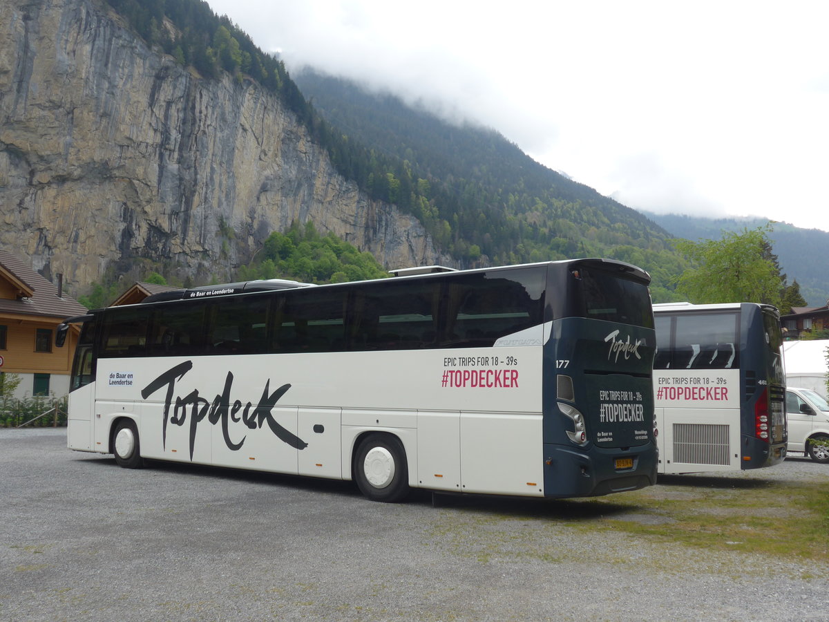 (205'304) - Aus Holland: De Baar en Leendertse, Wemeldinge - Nr. 177/80-BJN-4 - VDL am 19. Mai 2019 in Lauterbrunnen, Camping Sch�tzenbach