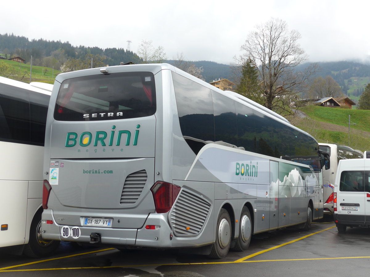 (205'326) - Aus Frankreich: Borini, Meg�ve - DX 187 VY - Setra am 19. Mai 2019 in Grindelwald, Grund