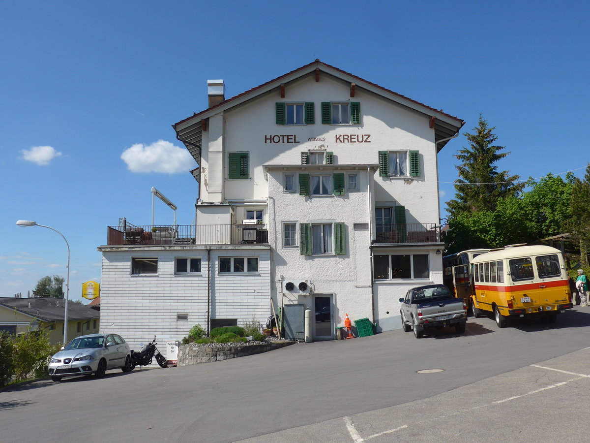 (205'676) - M�ller, Ennetmoos - Nr. 6/NW 24'301 - Mercedes (ex Portenier, Adelboden Nr. 6; ex Geiger, Adelboden Nr. 6) am 30. Mai 2019 in Schwarzenberg, Hotel weisses Kreuz